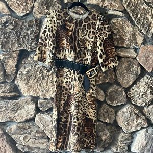 Dolce gabbana cat dress